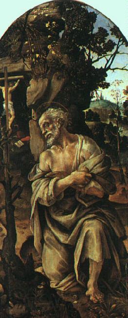 Filippino Lippi Saint Jerome